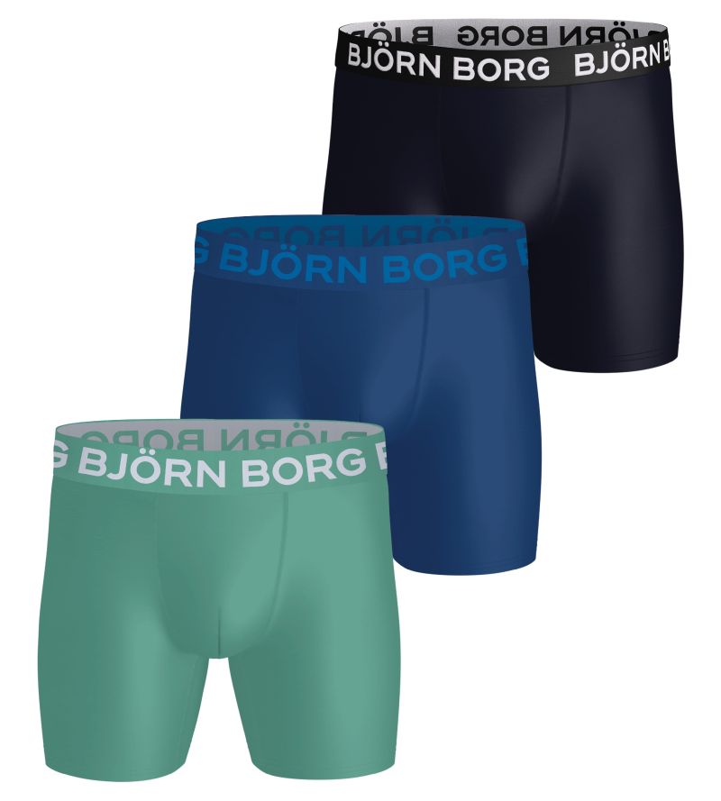 Björn Borg Sports Microfiber 3P - multicolor