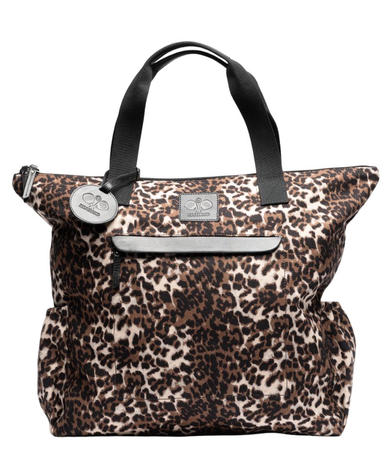Hildebrand Padel Canvas Tote Bag - leopard
