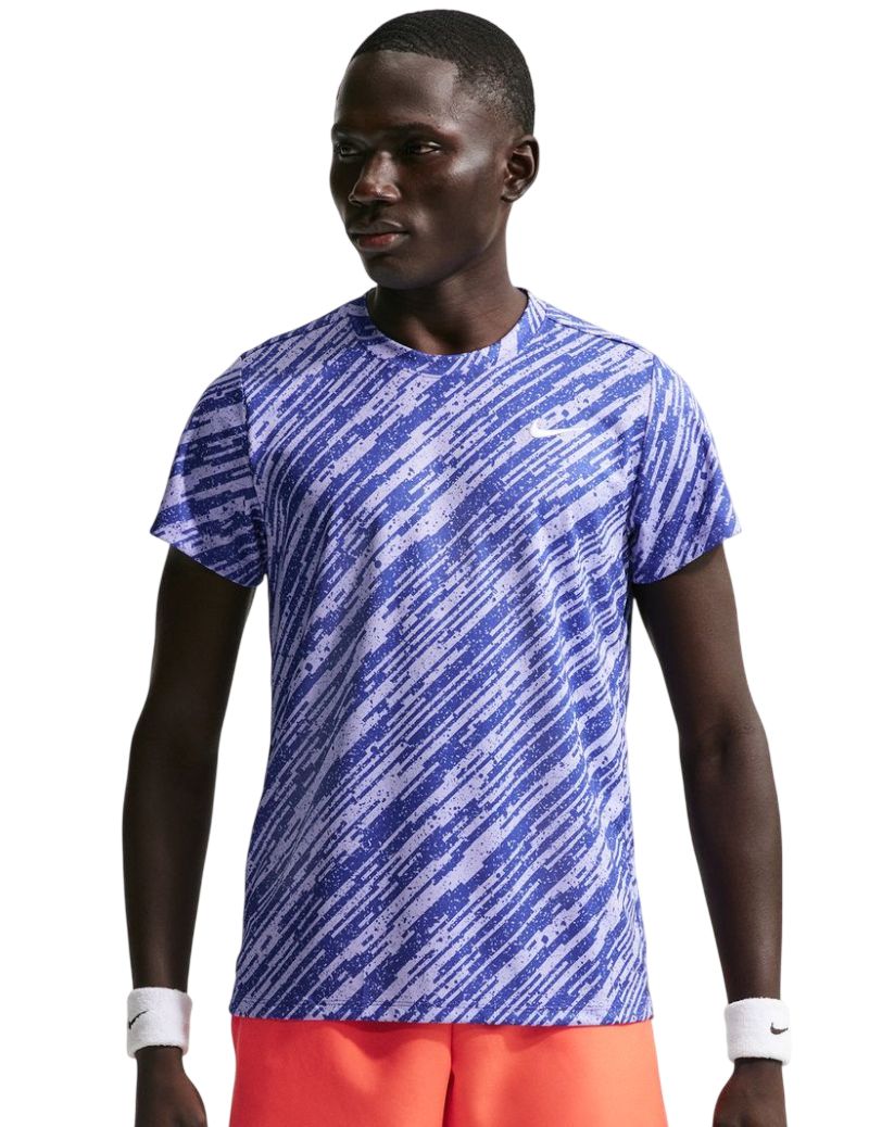 Nike Court Dri-Fit Victory Print - lapis/white