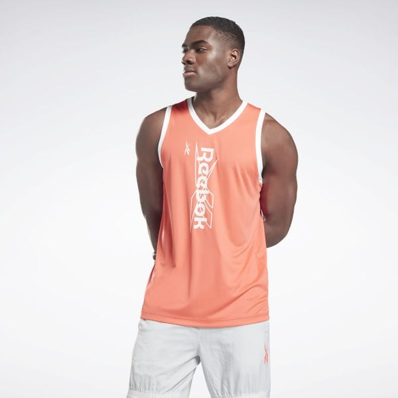Reebok MYT Tank M - semi orange flare