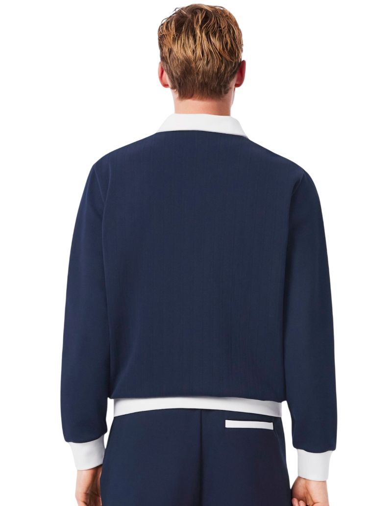 Lacoste Tennis Heritage Ultra Dry - navy blue/white
