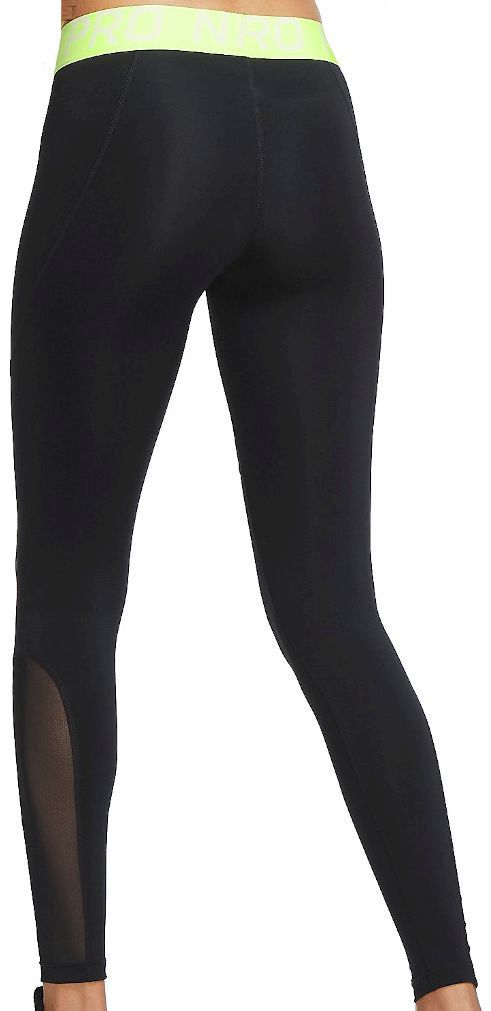 nike-pro-women-s-tights-black-volt-white-2 Nike Pro Women's Tights - black/volt/white