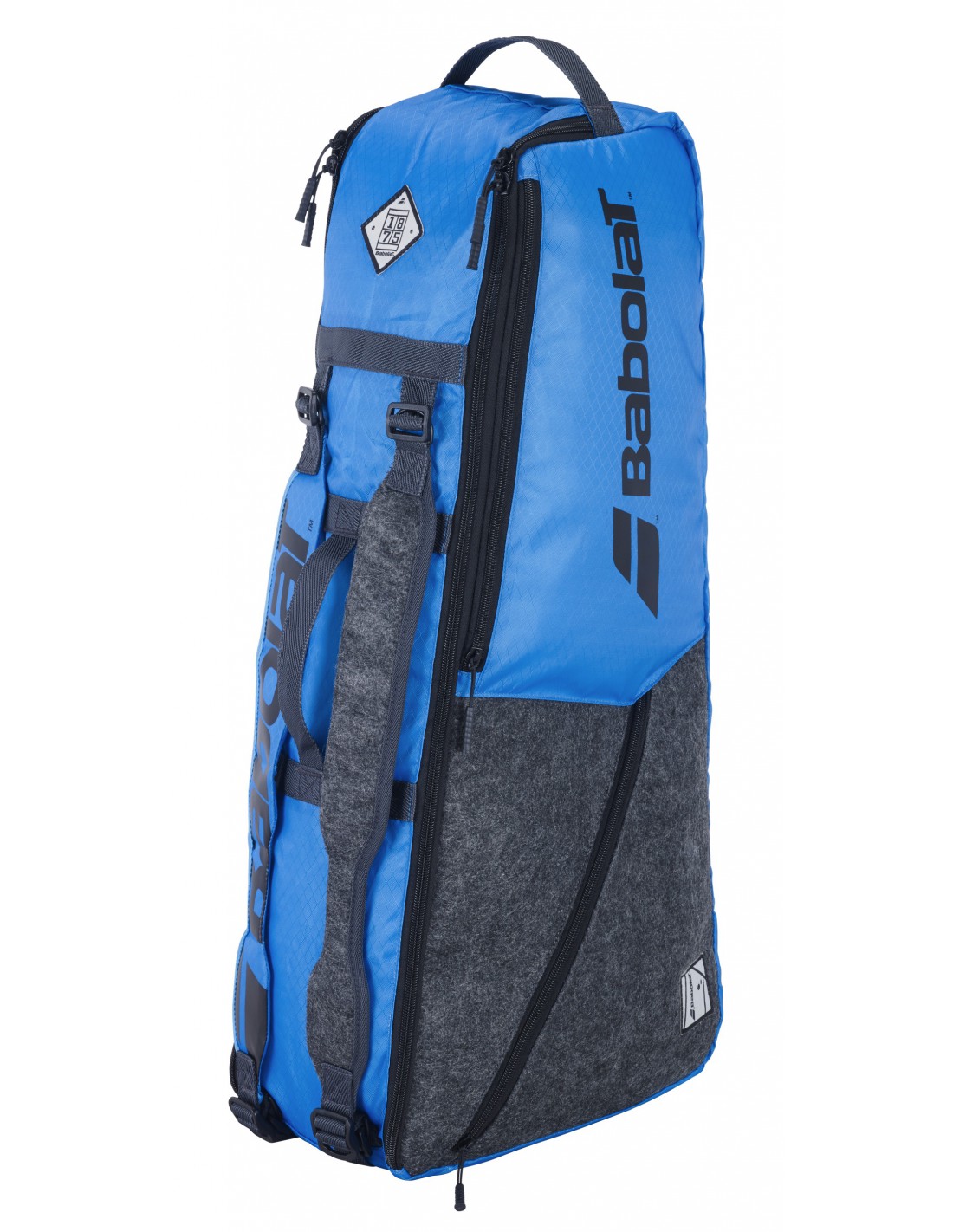 babolat-racket-holder-6-evo-blue-grey-2 Babolat Racket Holder 6 EVO - blue/grey