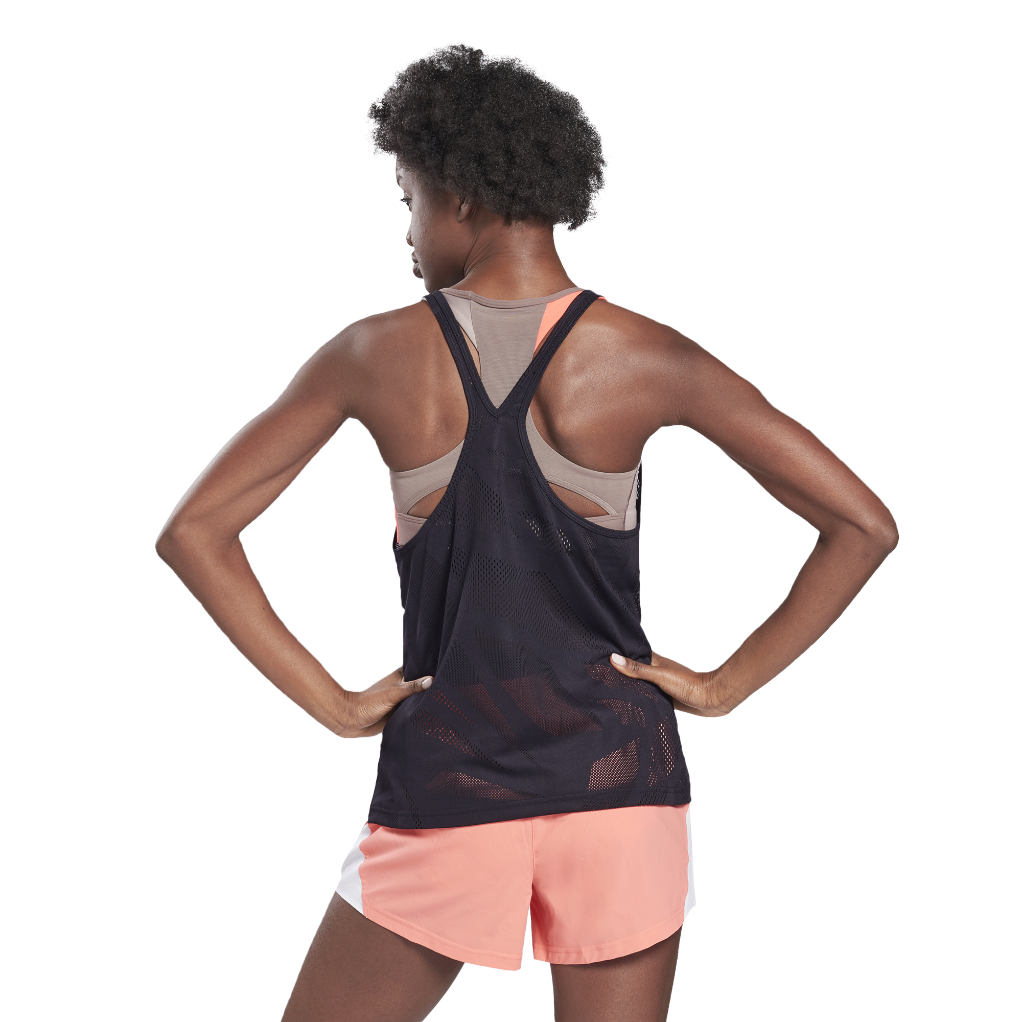 Reebok Perforated Tank Top W - black
