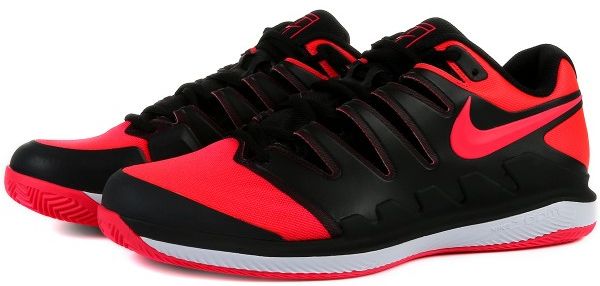 nike-air-zoom-vapor-x-clay-black-solar-red-white-3 Nike Air Zoom Vapor X Clay - black/solar red/white