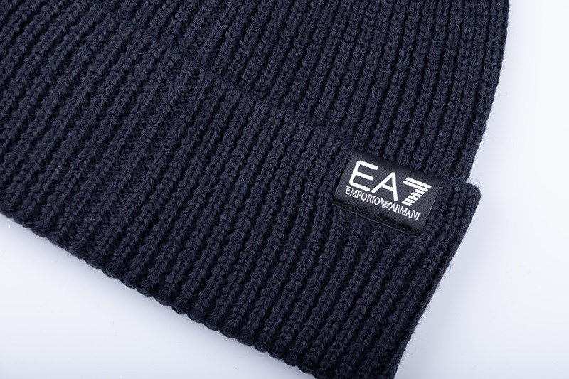EA7-Czapka-granatowa EA7 Moutain Core Beanie