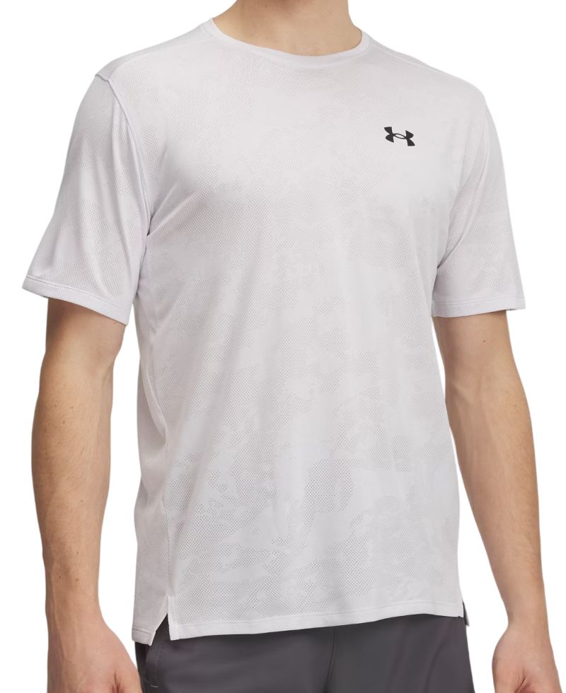 Under Armour Tech Vent Jacquard Short Sleeve - distant gray/black