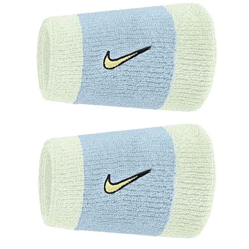 Nike Swoosh Double Wide 2P - cream/sky blue Nike Swoosh Double Wide 2P - cream/sky blue