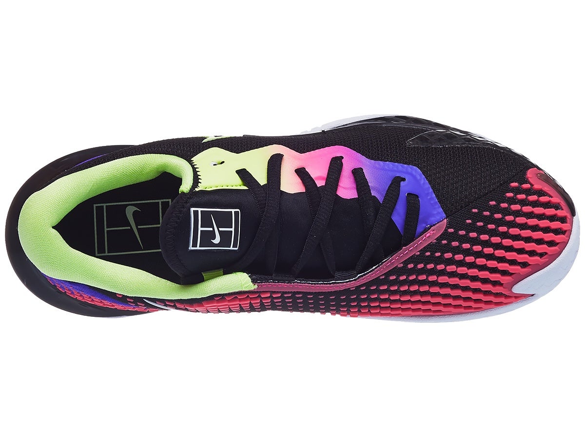 Nike W Air Zoom Vapor Cage 4 - black/liquid lime/fierce perple