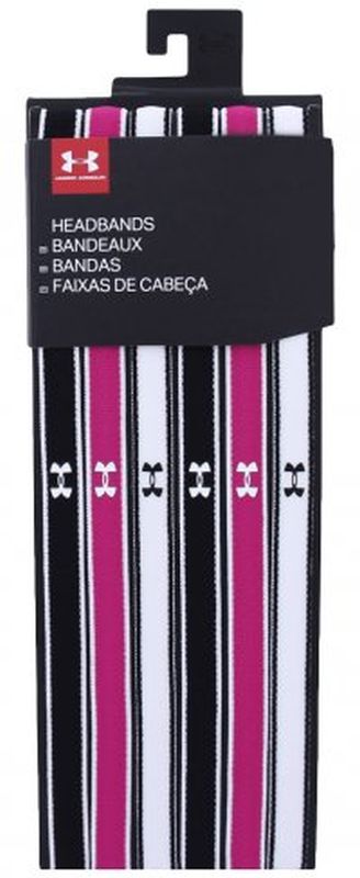 Under Armour Mini Headbands (6pk) - black