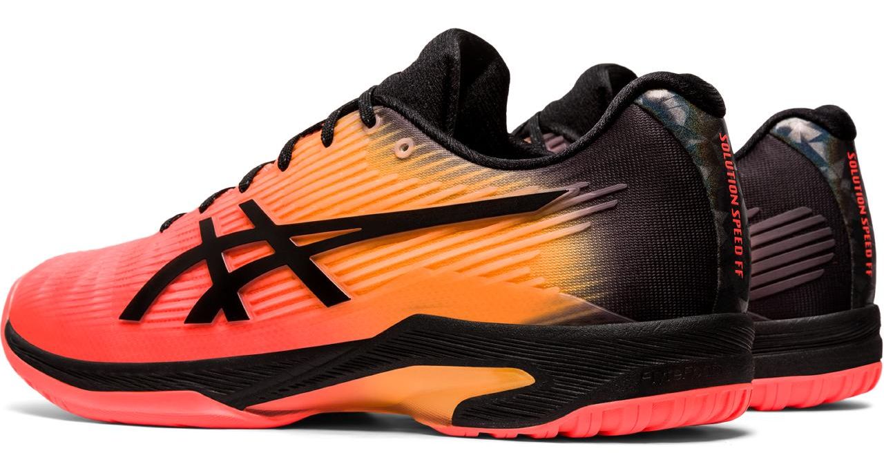Asics Solution Speed FF L.E. - flash coral/black