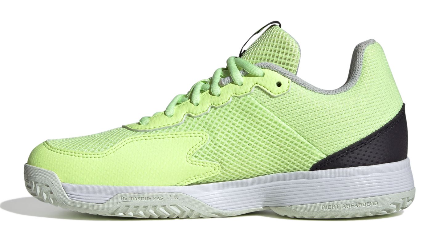 Adidas Courtflash - green spark/aurora black/lucid lemon
