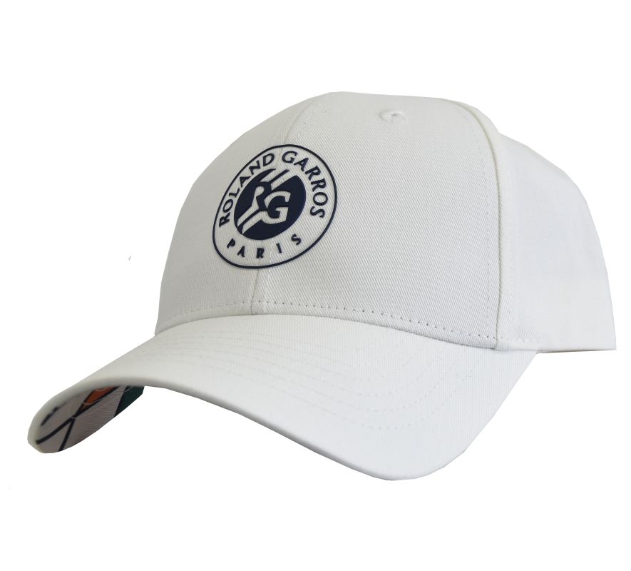 Roland Garros Logo - white