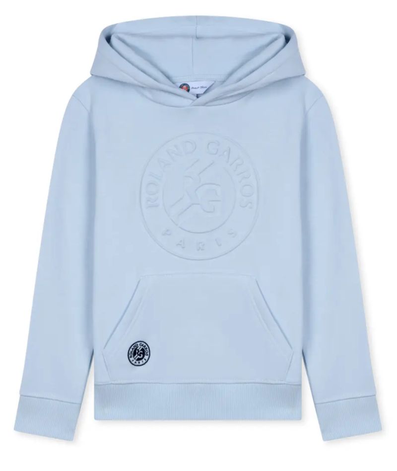 Roland Garros Kids Sporty Chic Tim Hoodie - blue