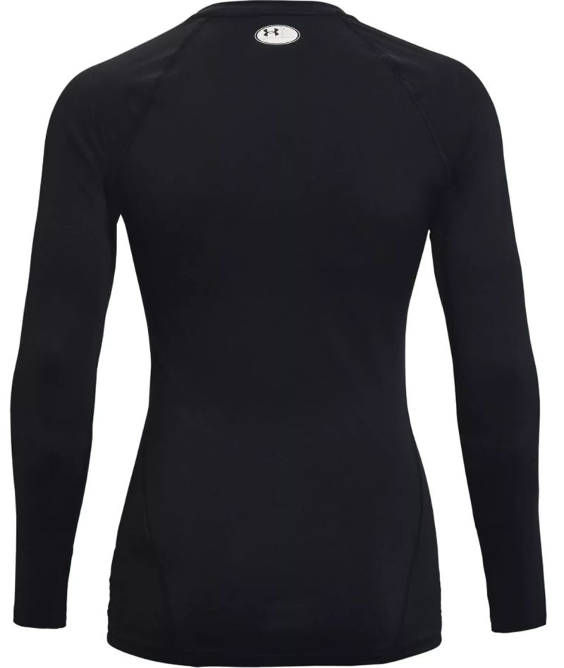 Under Armour HeatGear Authentics Comp Long Sleeve - black/white 