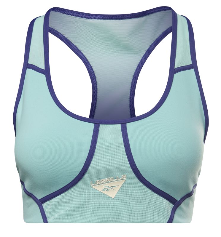 HM5750_1_APPAREL_Photography_Front-View_white Reebok Less Mills Colorblock - semi classic teal