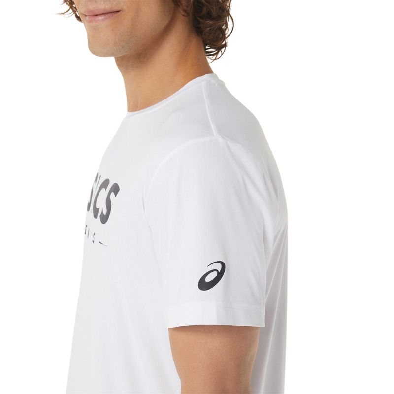 Asics Court Tennis Graphic tee - brilliant white