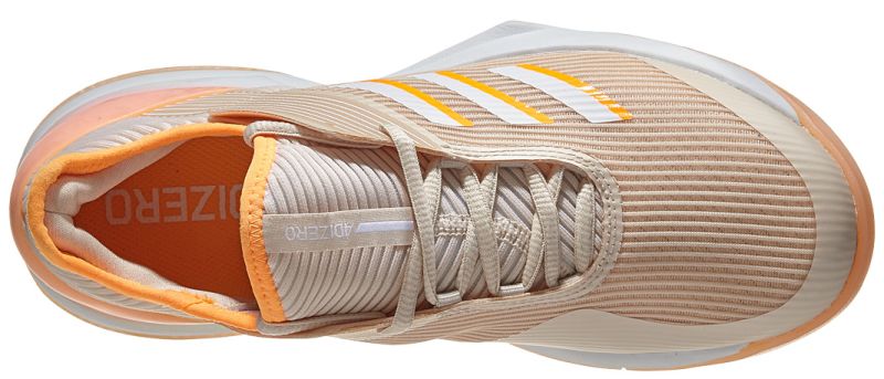 Adidas Adizero Ubersonic 3 W - linen/white/flash orange