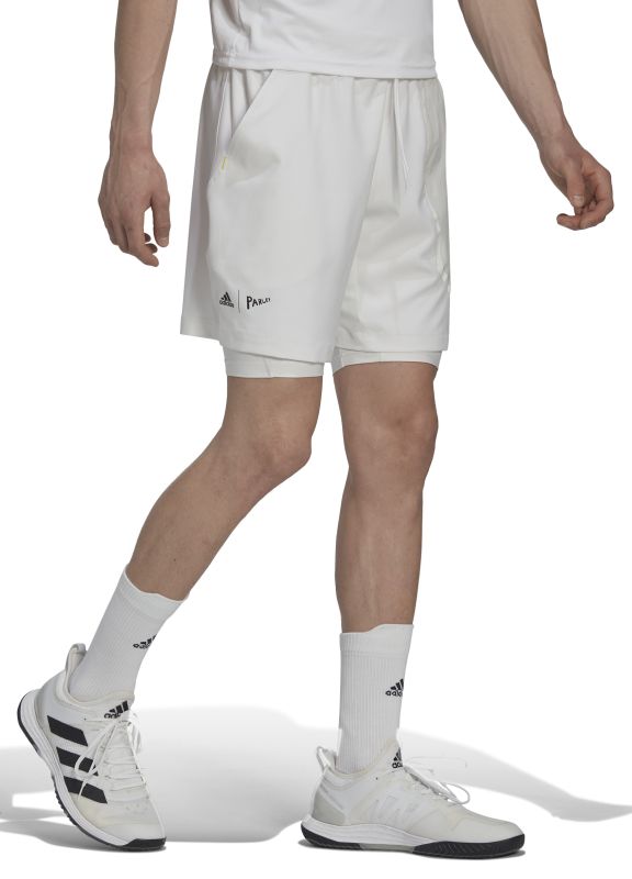 HC8538_2_APPAREL_Photography_Front-Center-View_white Adidas London 2in1 Shorts 7" - white