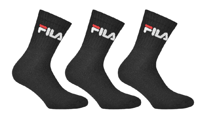 Fila Calza Tennis Socks 3P - black