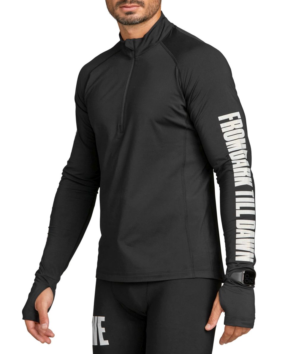 10000300_BK001_1 Björn Borg Stockholm Midlayer M - black beauty