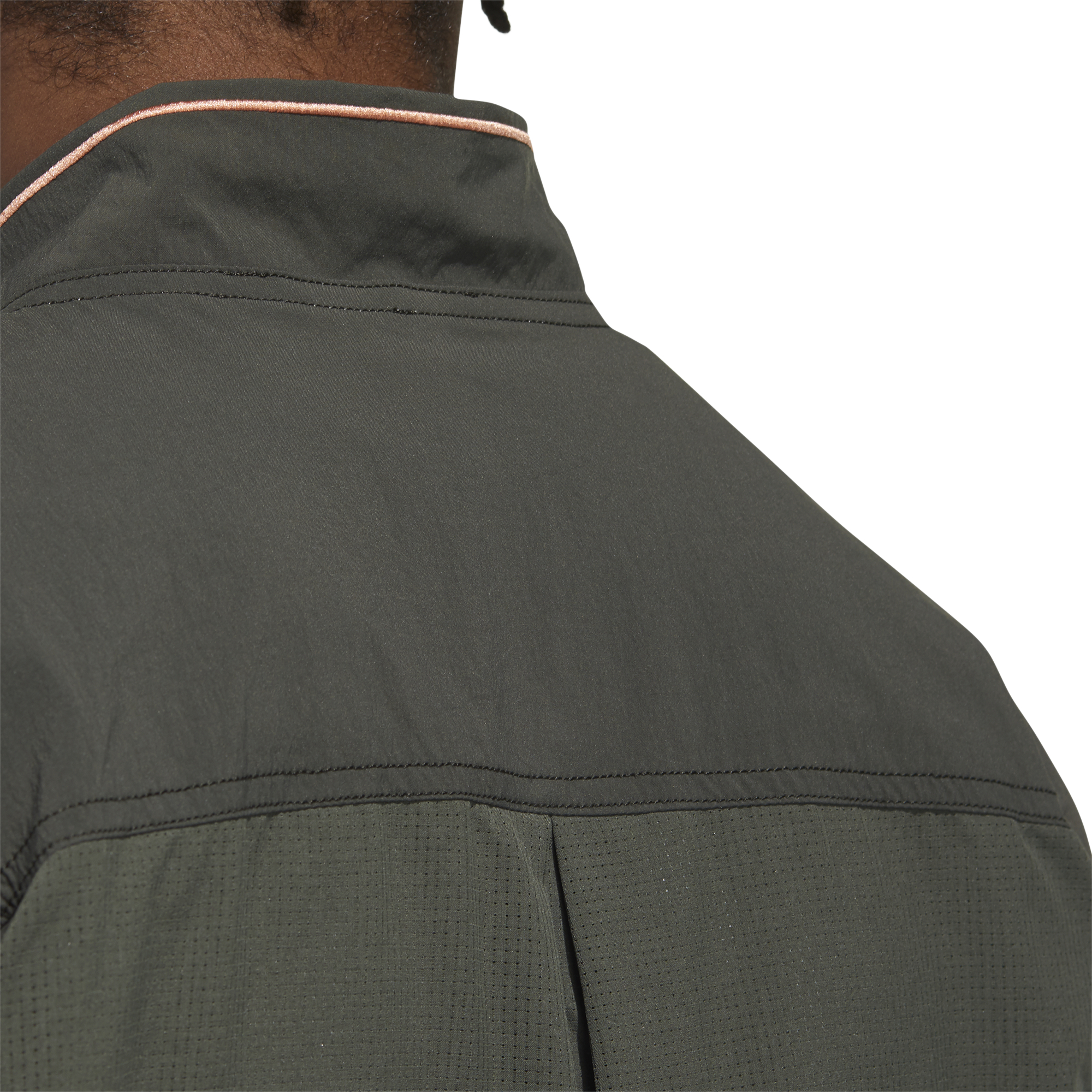 adidas-men-stretch-woven-jacket-legend-earth-5 Adidas Men Stretch Woven Jacket - legend earth