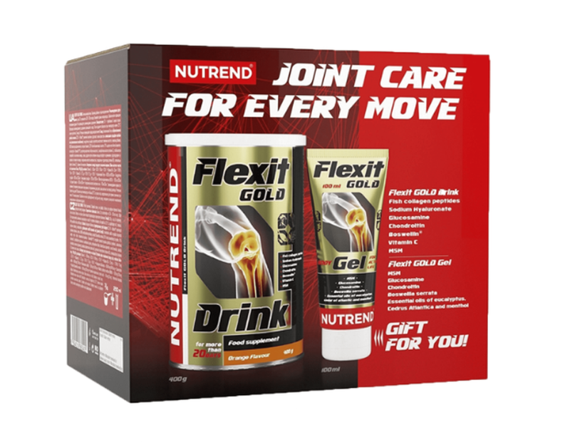 Nutrend Flexit GOLD BOX (Flexit GOLD Body Gel) - orange