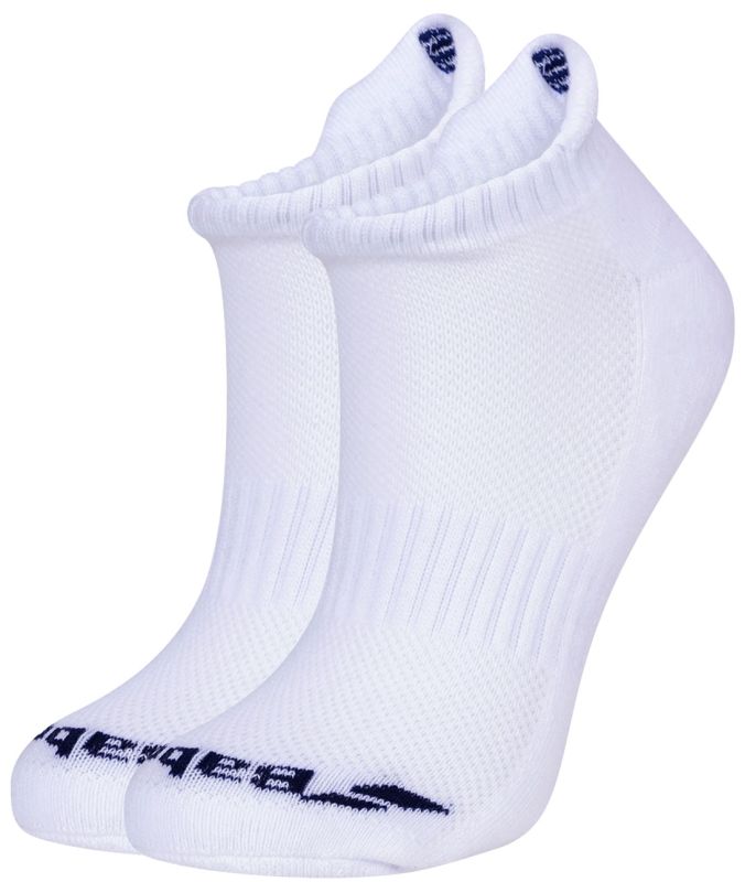 Babolat Invisible 2 Pairs Pack Socks Women 2P - white