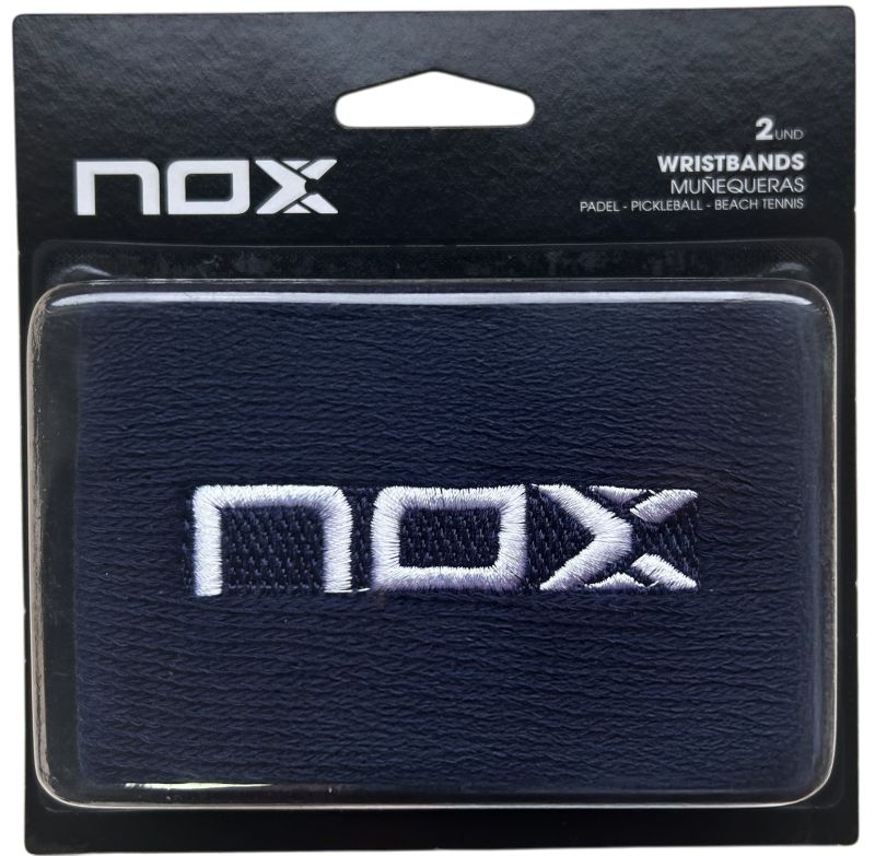 NOX Sport Wirstband 2P - navy/white