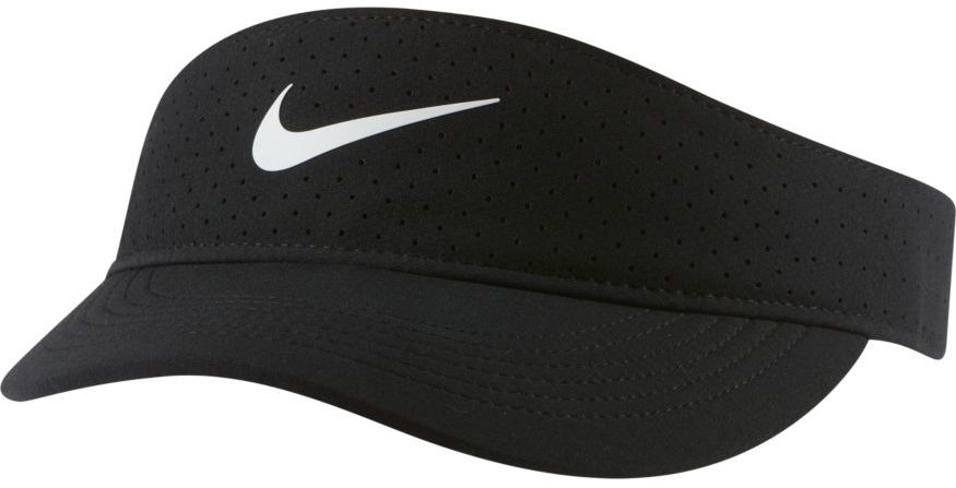 Nike Court Womens Advantage Visor - black/white