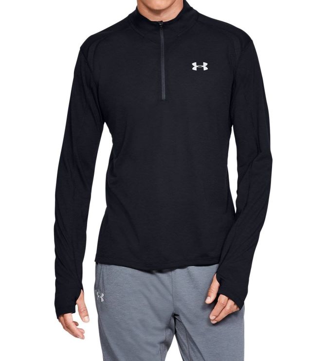 Męska bluza tenisowa Under Armour UA Streaker Half Zip black