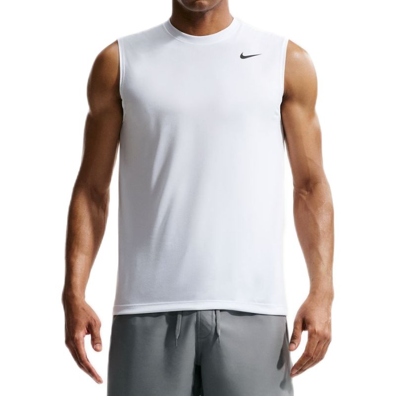 Nike Dri-Fit Legend Sleeveless - white/black