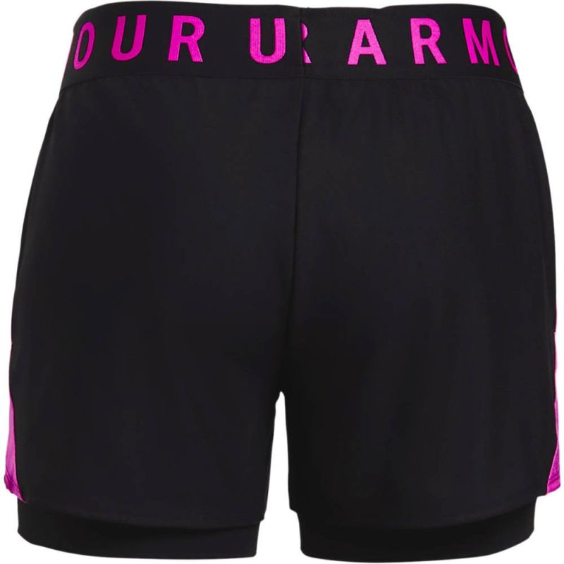 Under Armour Play Up 2in1 Shorts - black/pink