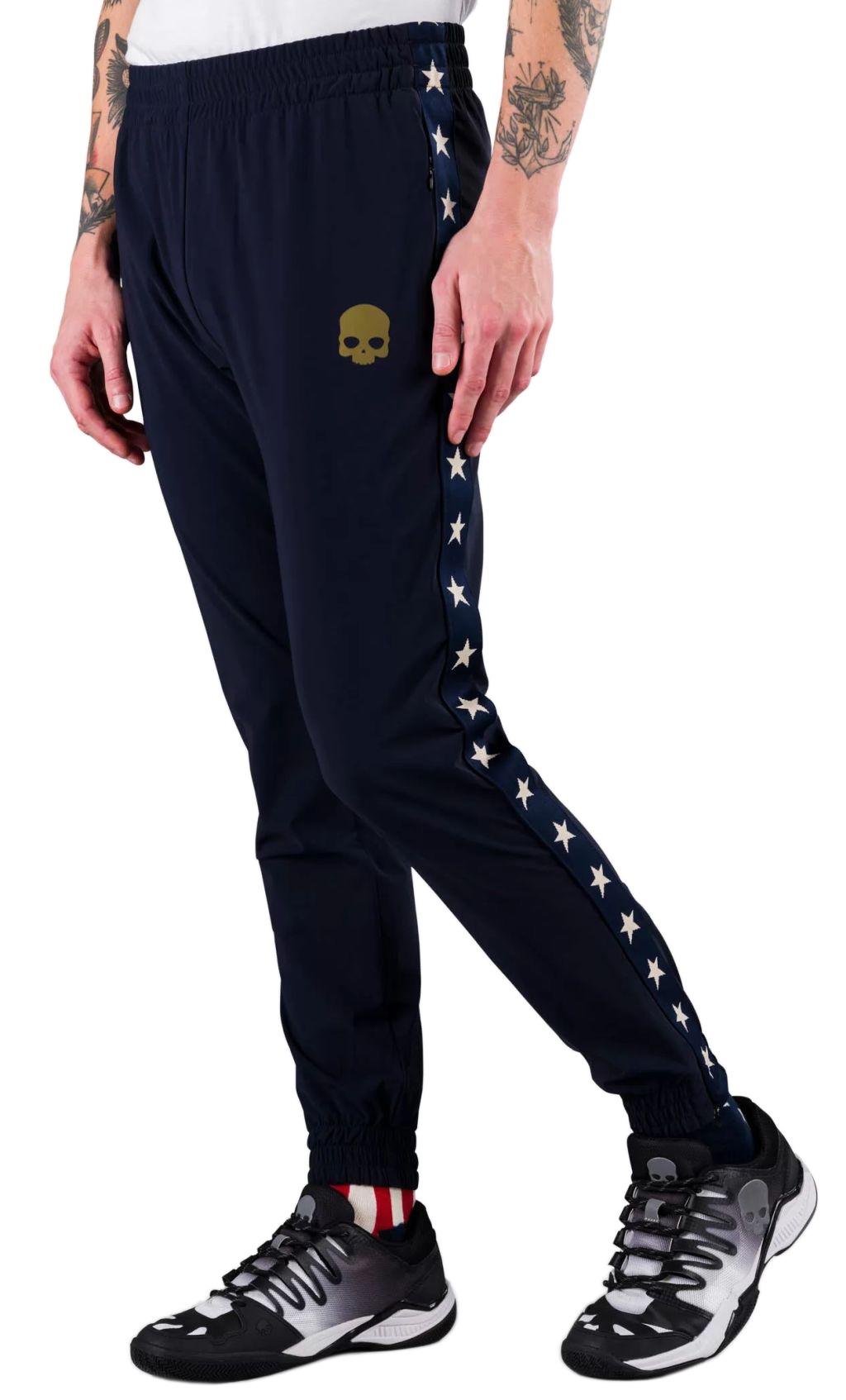 Hydrogen Star Tech Pants - blue navy