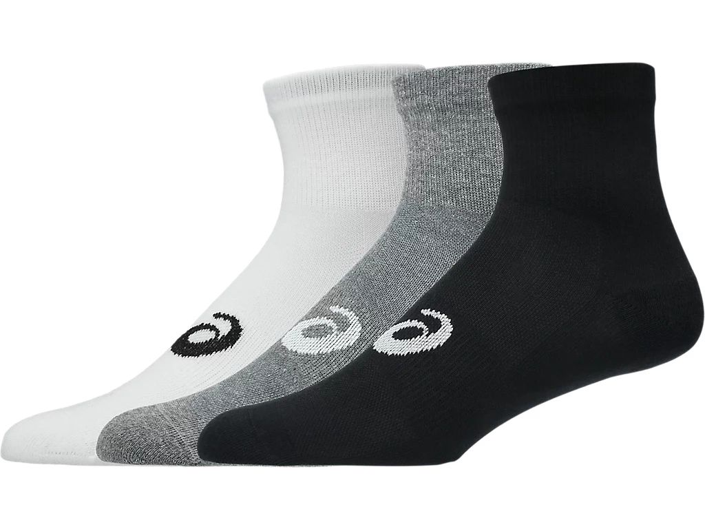 Asics Multi-Sport Cushioned Quarter 3P - multicolor