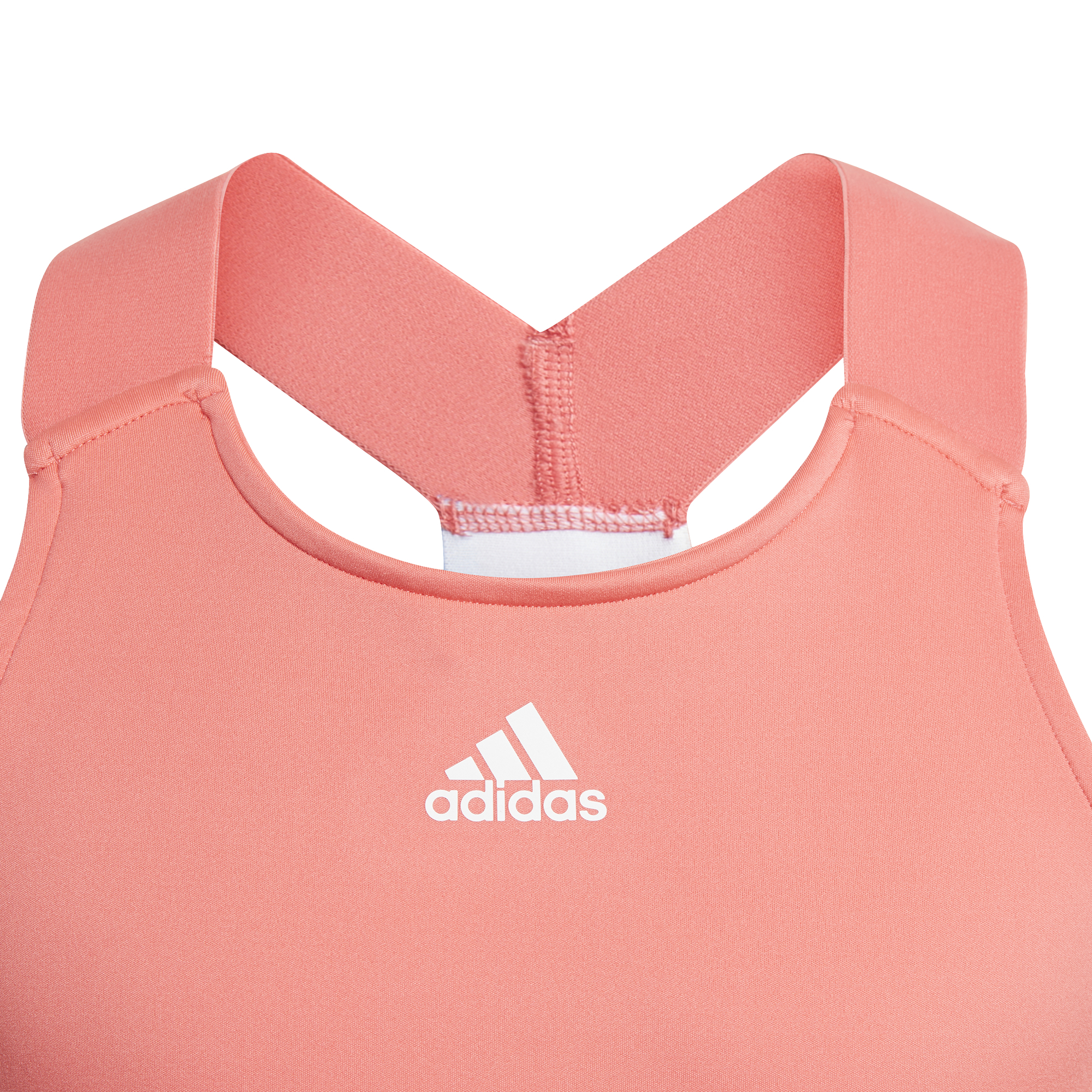Adidas G Frill Dress - semi flash red