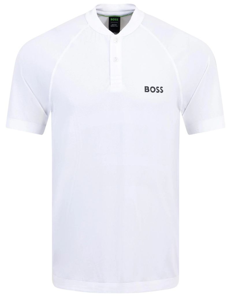 BOSS x Matteo Berrettini Pariq MB Polo - white
