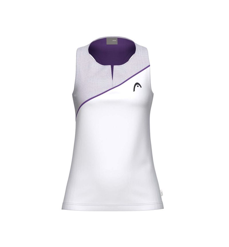 Head Spirit Tank - white/purple Head Spirit Tank - white/purple