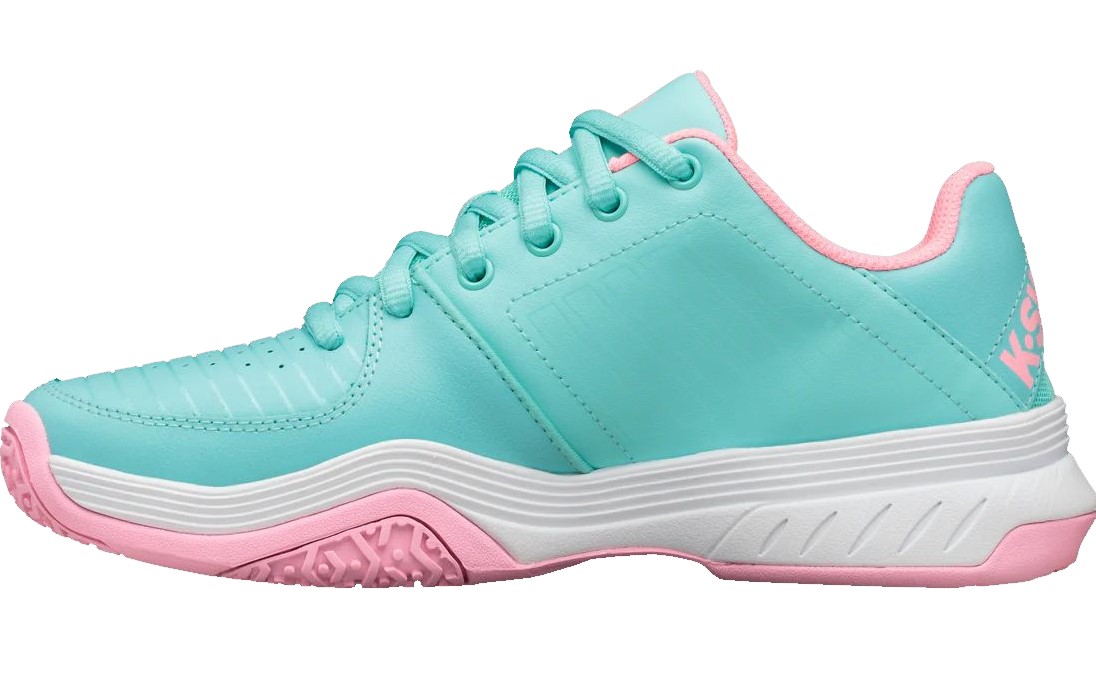 K-Swiss Court Express Omni - aruba blue/soft neon pink/white