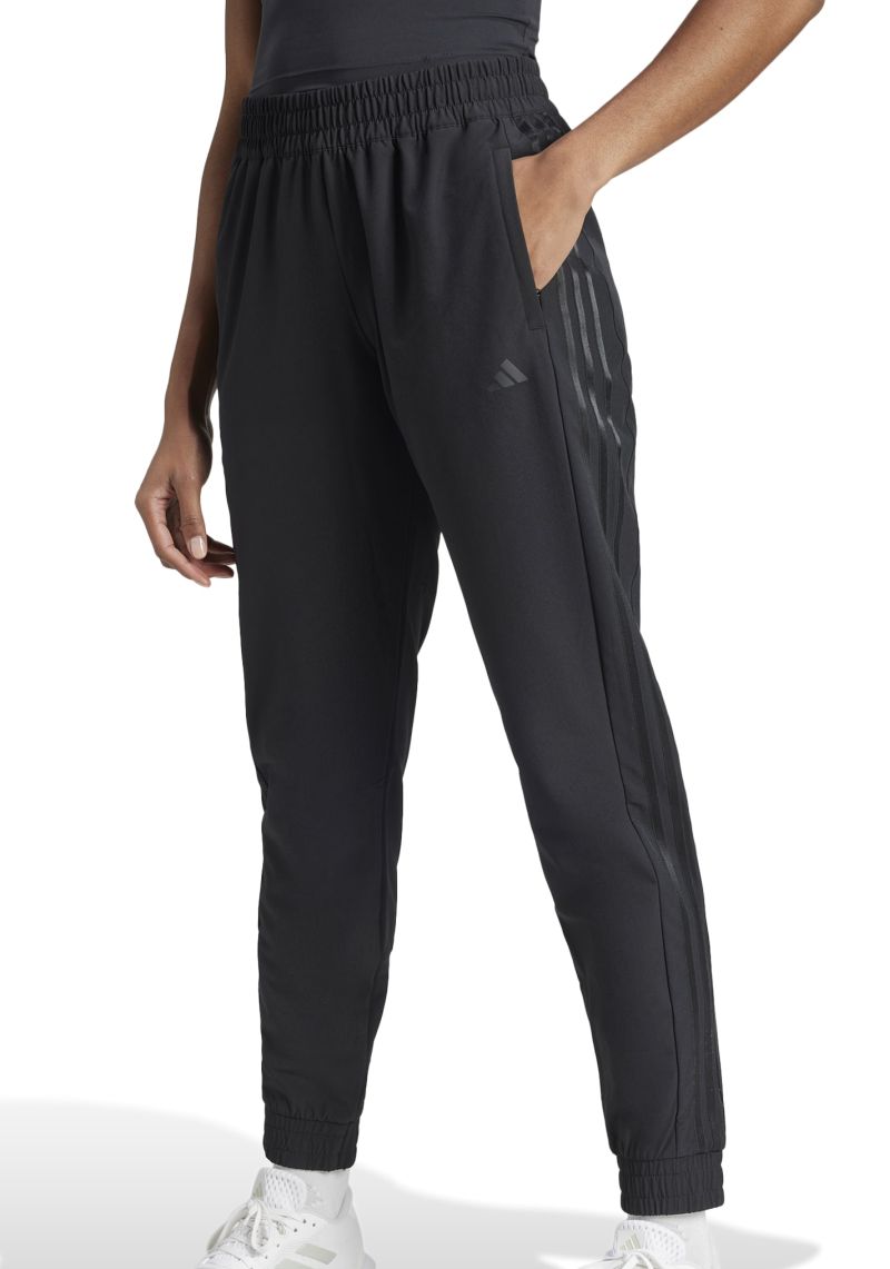 Adidas Pacer All Gym 3-Stripes Woven MidRise - black Adidas Pacer All Gym 3-Stripes Woven MidRise - black