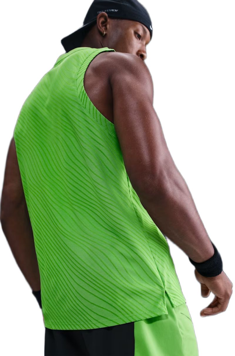 Nike Court Slam Dri-FIT ADV Sleeveless - mean green/black Nike Court Slam Dri-FIT ADV Sleeveless - mean green/black