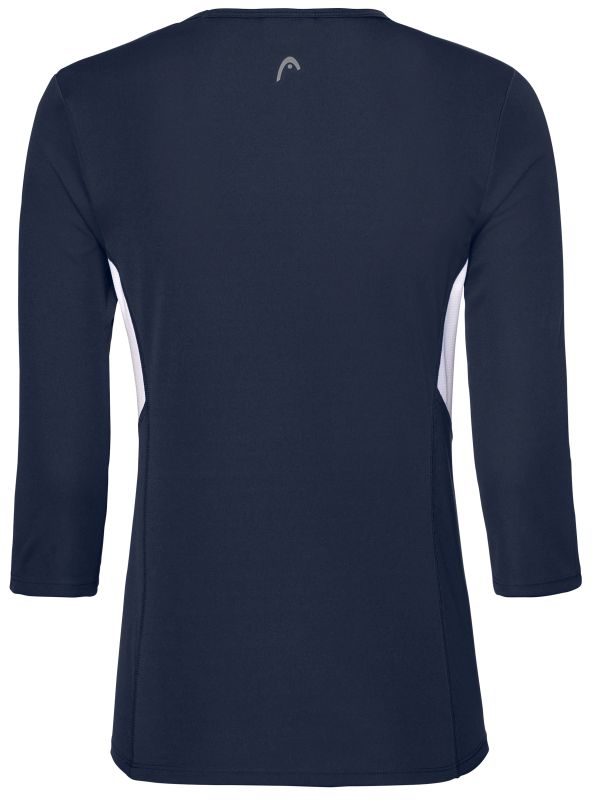 head-club-tech-3-4-shirt-w-dark-blue-2 Head Club Tech 3/4 Shirt W - dark blue