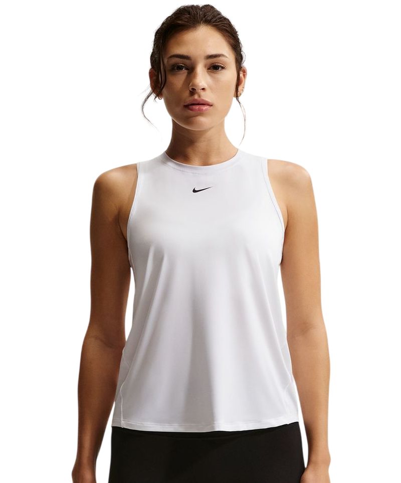 Nike One Classic Dri-Fit Tank - white/black Nike One Classic Dri-Fit Tank - white/black