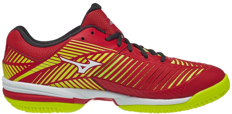 Mizuno Wave Exceed Tour 3 CC - mars red/white/safety yellow