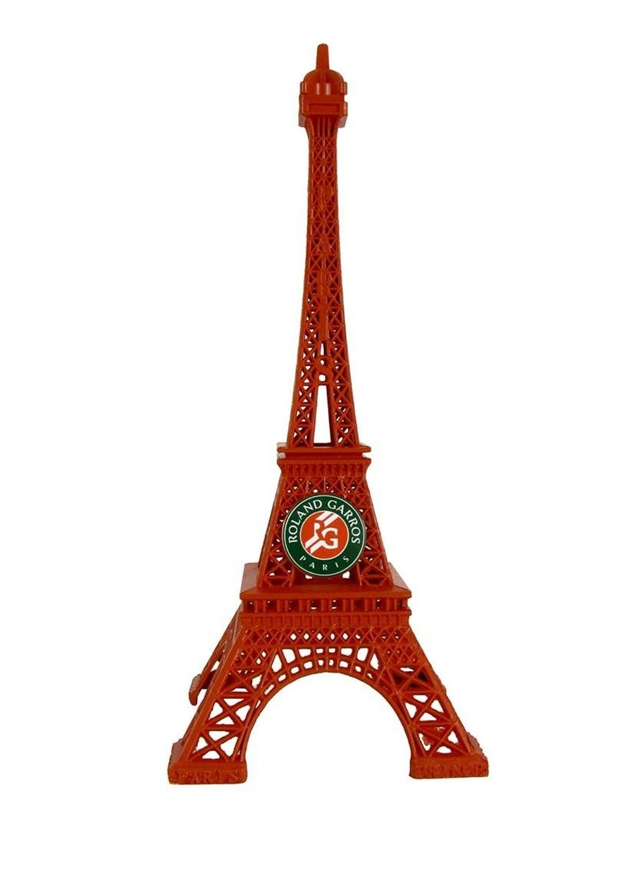 Roland Garros 15 cm Eiffel Tower - clay