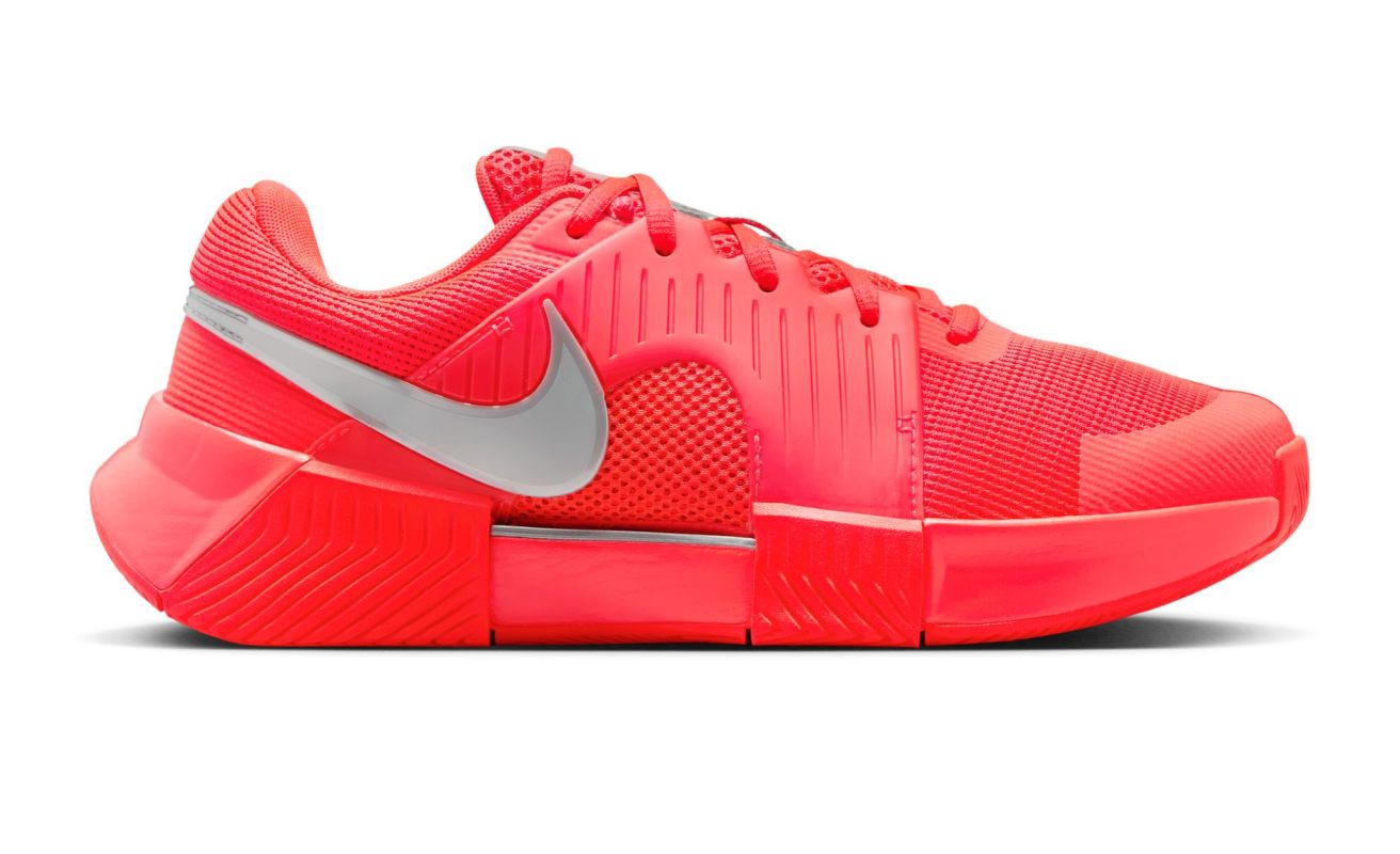 Nike Zoom GP Challenge 1 HC Premium - bright crimson/metallic silver