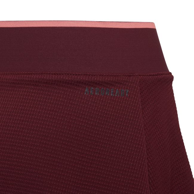 Adidas Club Skirt G - shadow red/acired