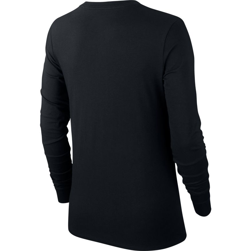 Nike Swoosh Essential LS Icon Ftr - black/white