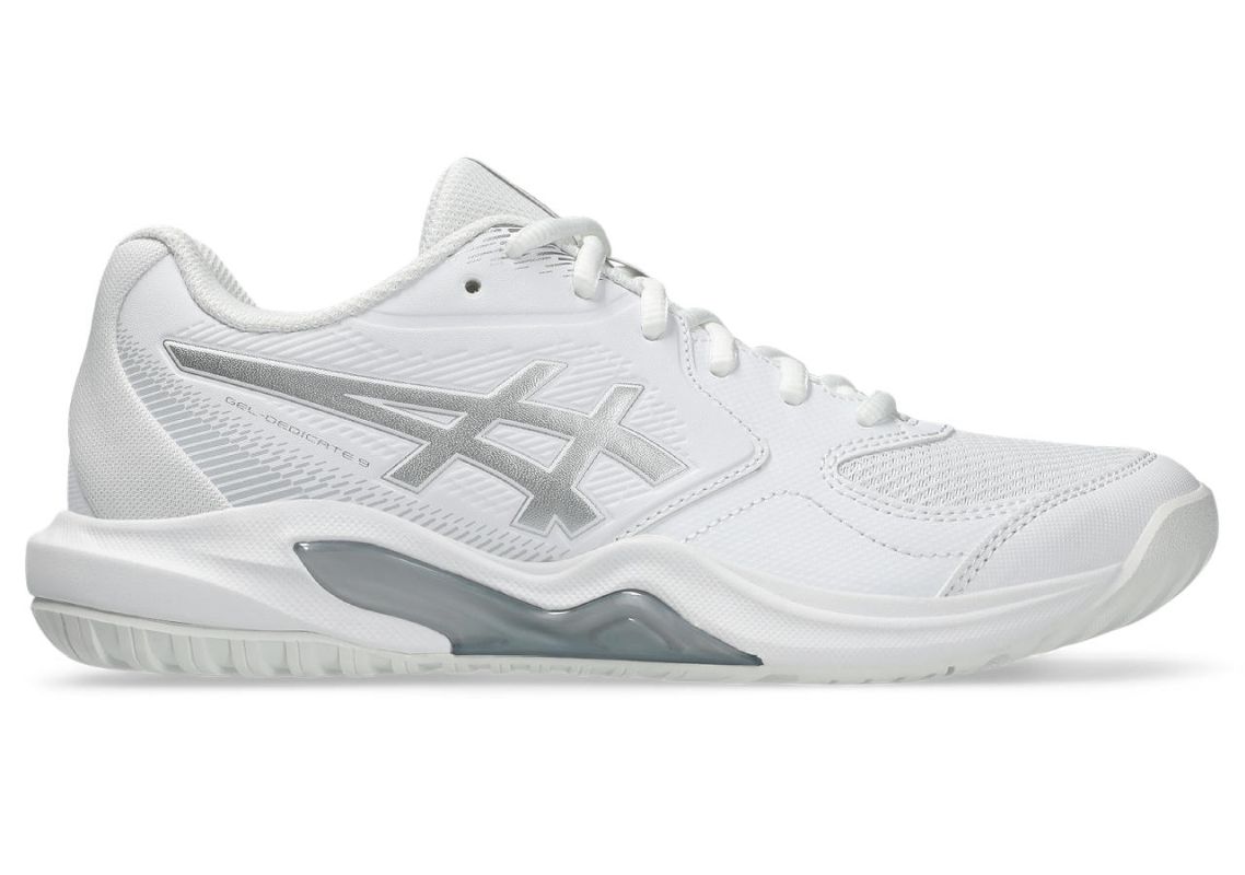 Asics Gel-Dedicate 9 - white/pure silver