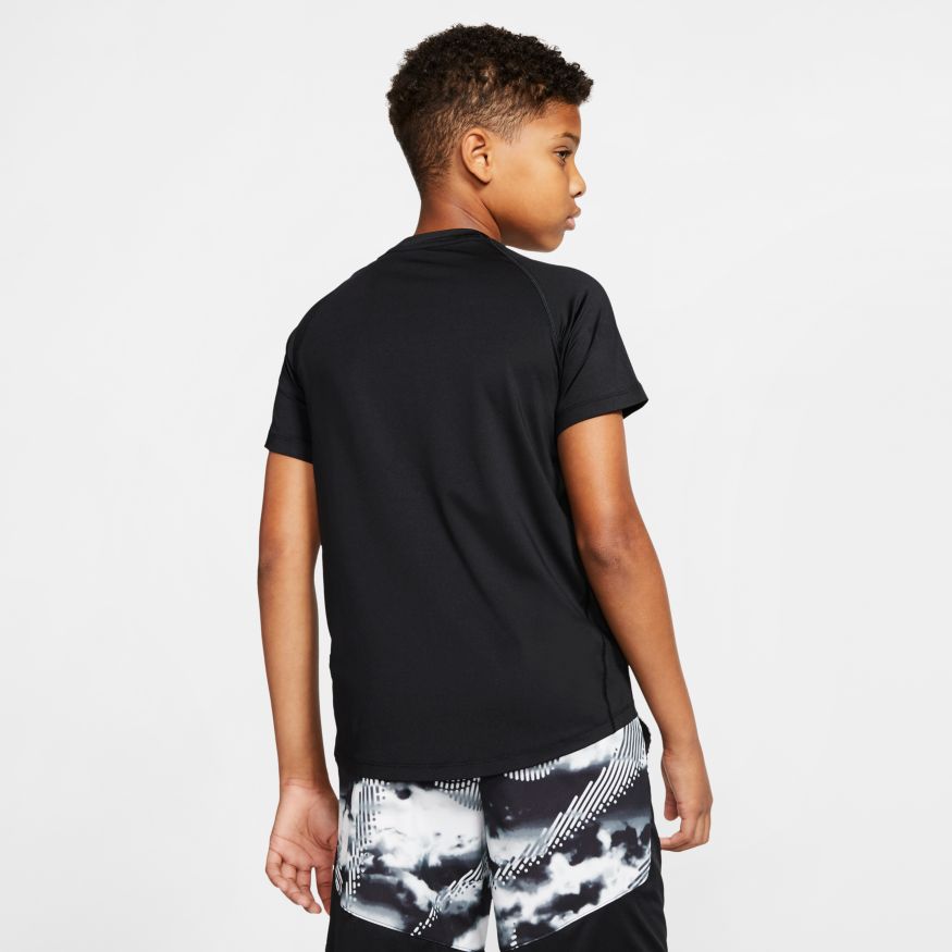 Nike Pro SS FTTD Top - black/white